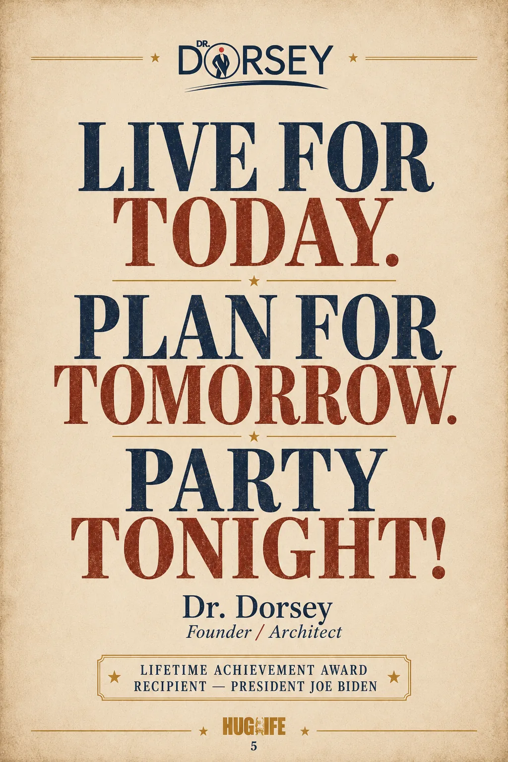 Dr. Dorsey manifesto